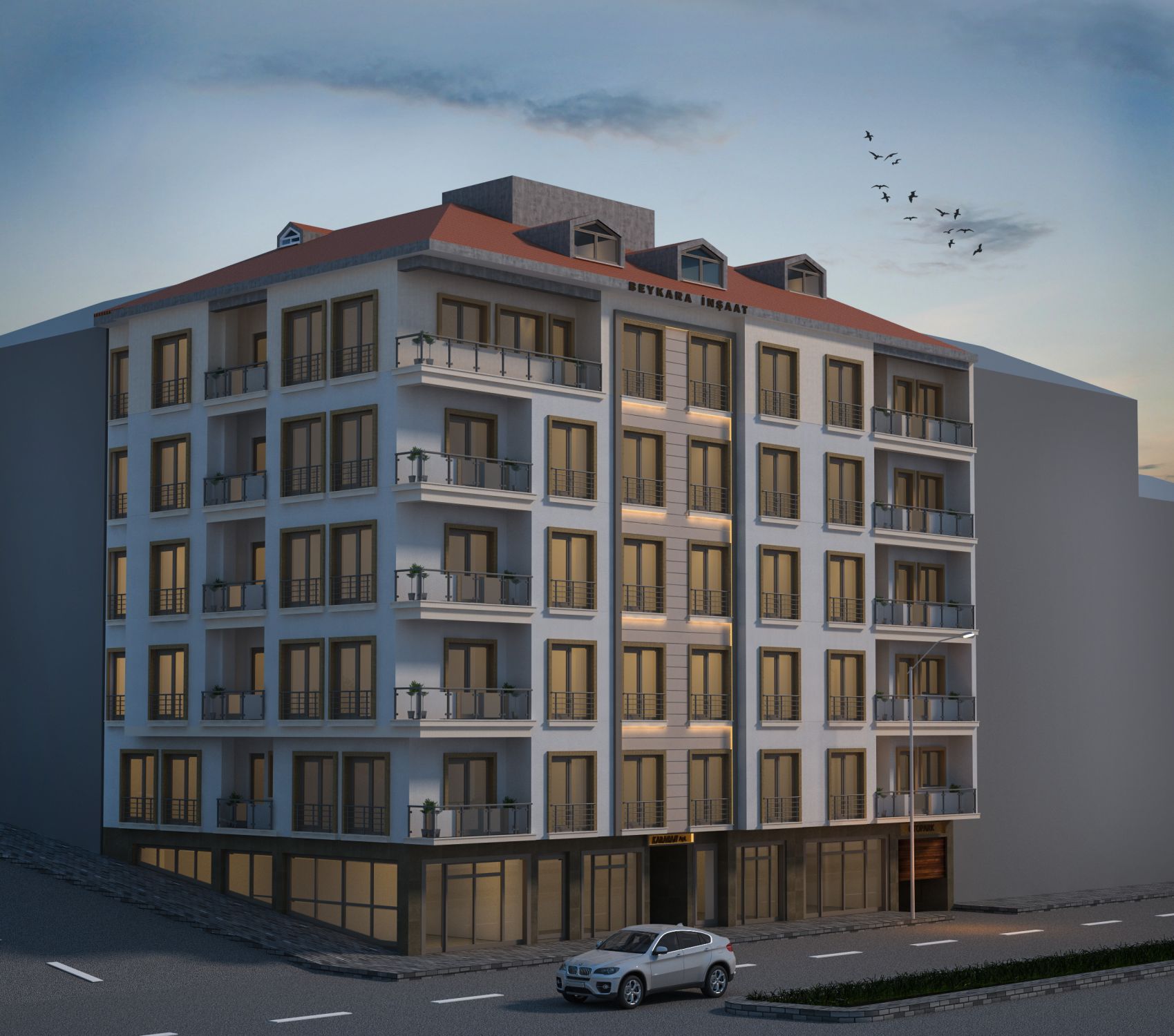 Beşevler Eymen Apartmanı tamamlandı